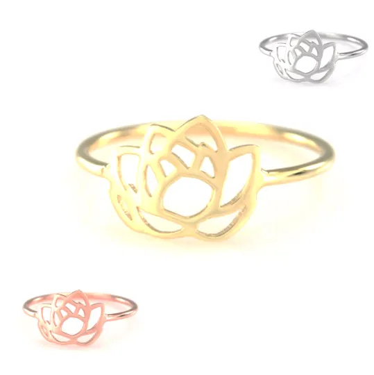 Lotus Flower Ring