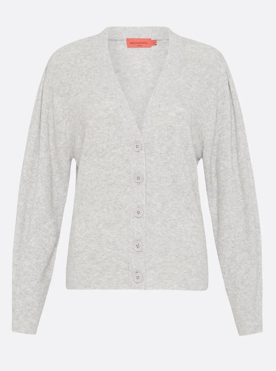 Manning Cartell In Sync Knit Cardigan in Grey Marle