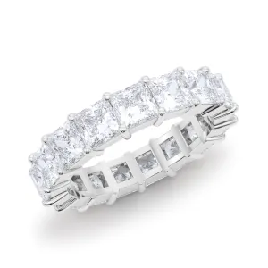 Men's Princess Cut Diamond Eternity Band