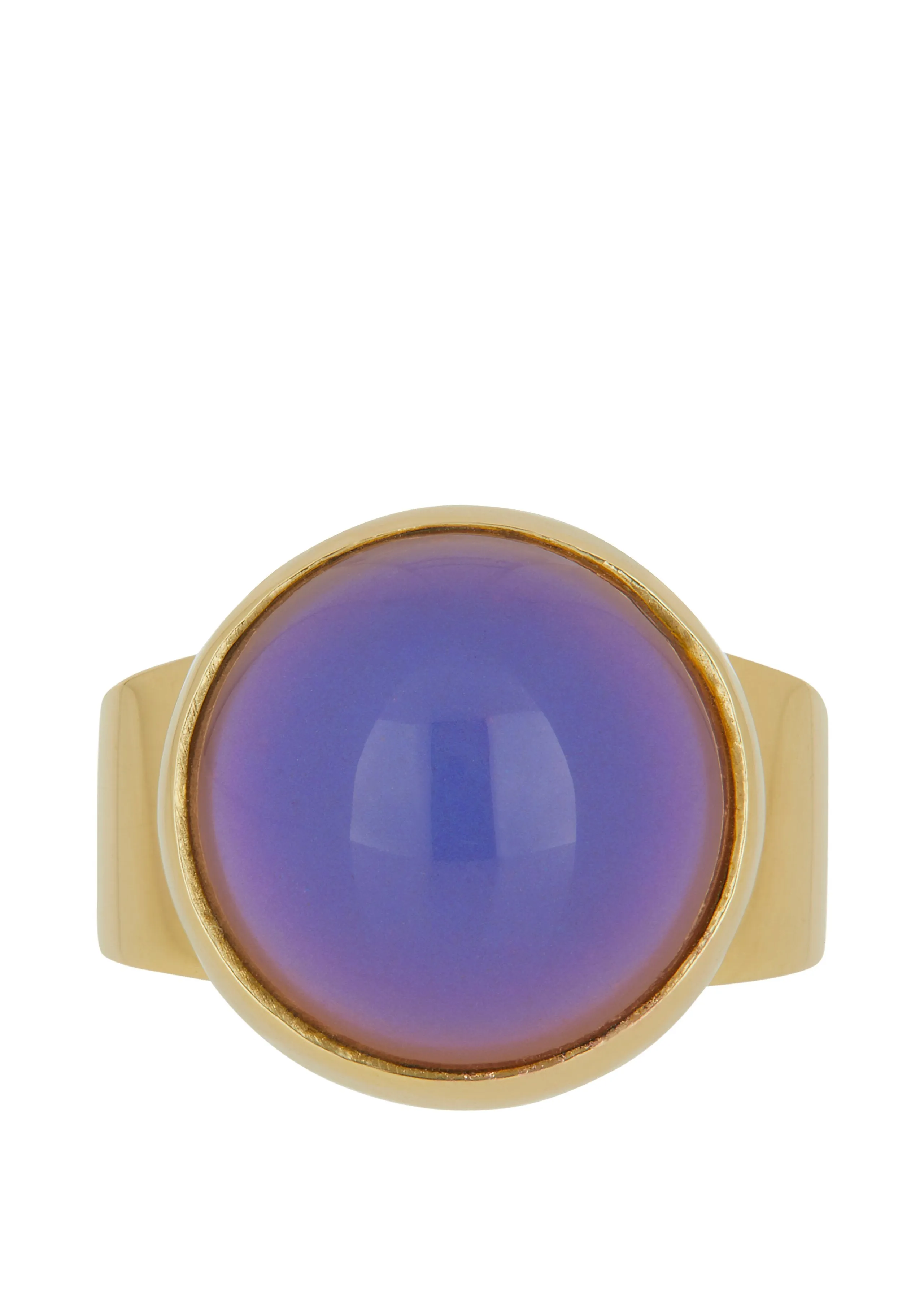 Mood Ring in Brass