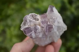 Natural Sugar Amethyst Clusters  x 12 From Solwezi, Zambia