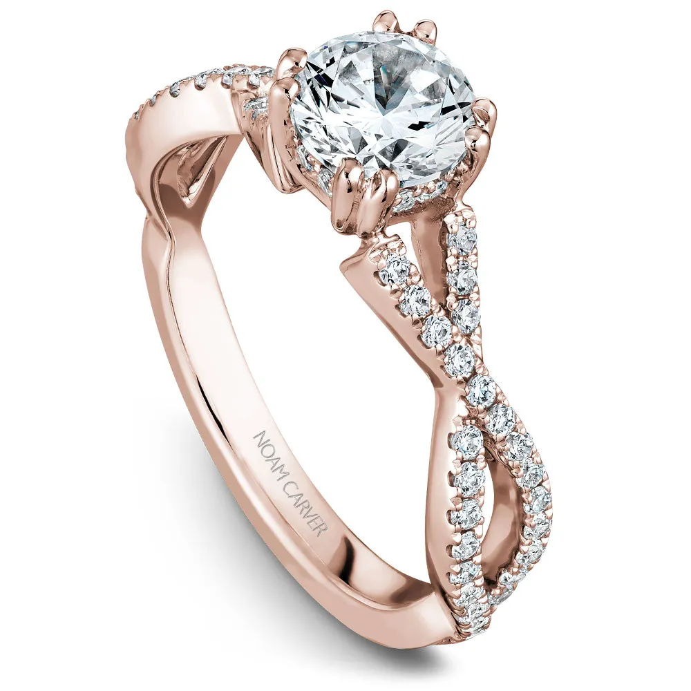 Noam Carver Engagement Ring - B004-03RS-100A