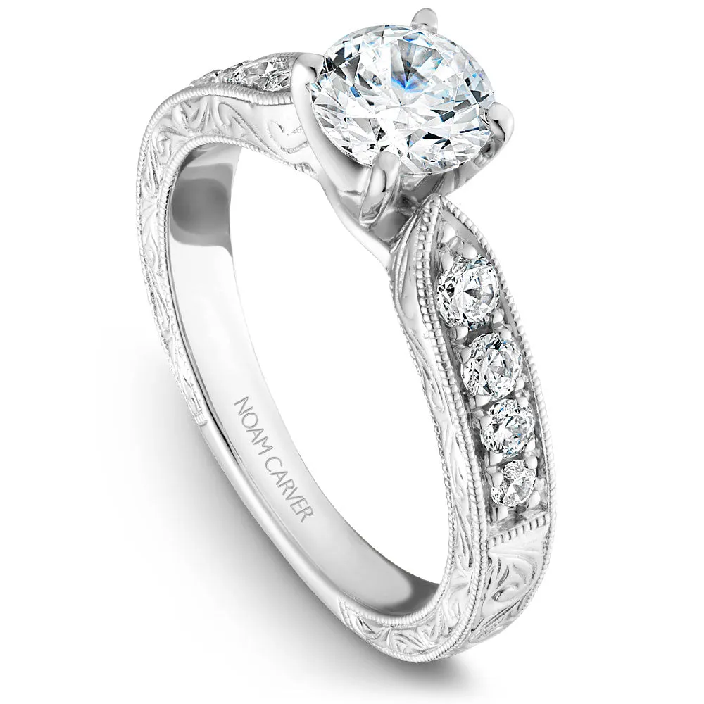 Noam Carver Engagement Ring - B052-01WZ-100A