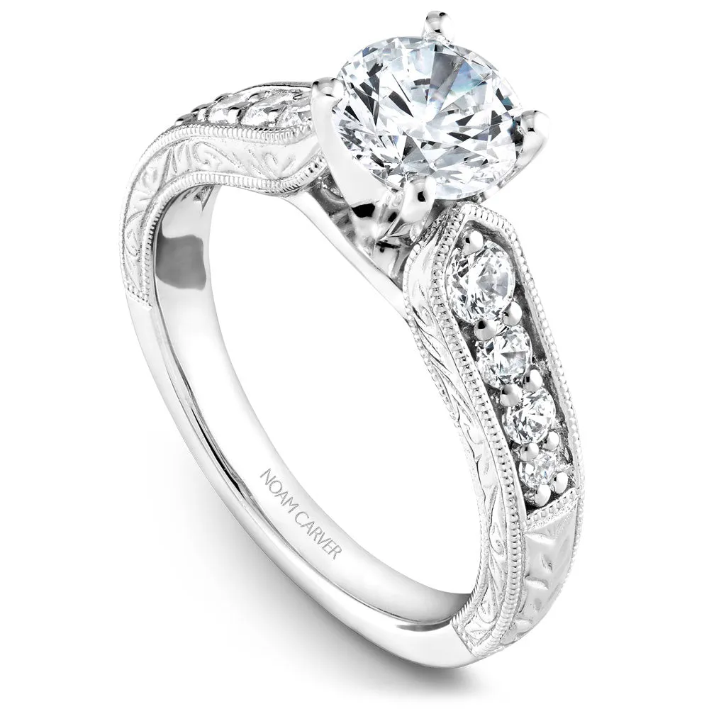 Noam Carver Engagement Ring - B174-01WZ-100A