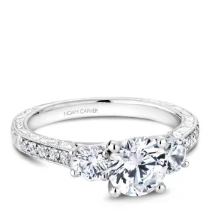 Noam Carver Engagement Ring - B206-01WZ-100A