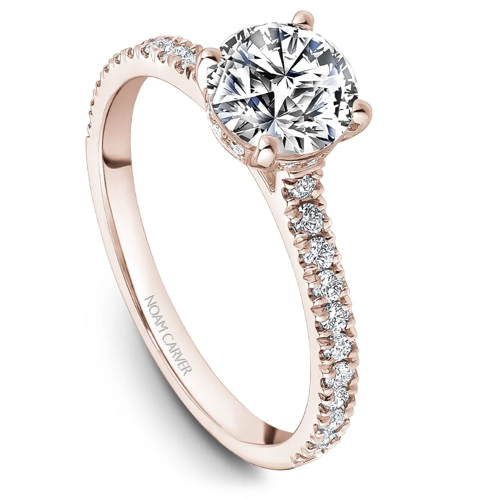 Noam Carver Engagement Ring - B502-01RS-100A