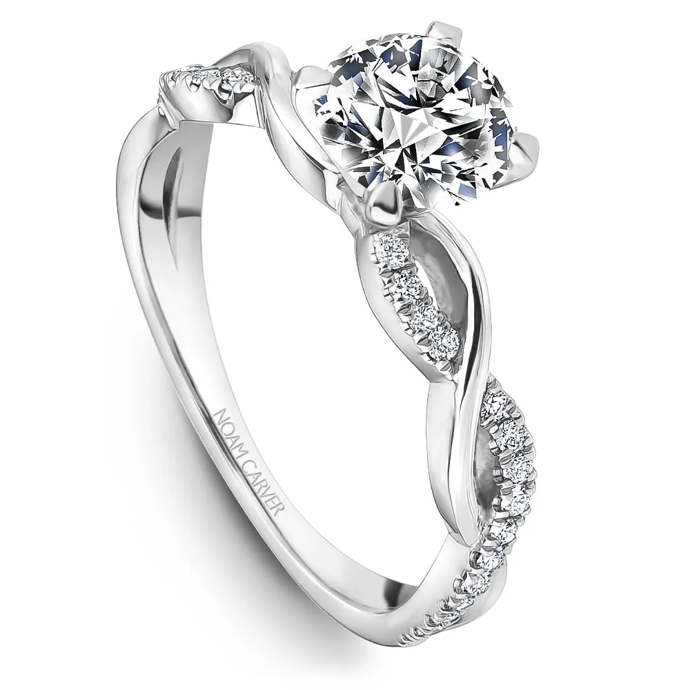 Noam Carver Engagement Ring - B503-01WZ-100A