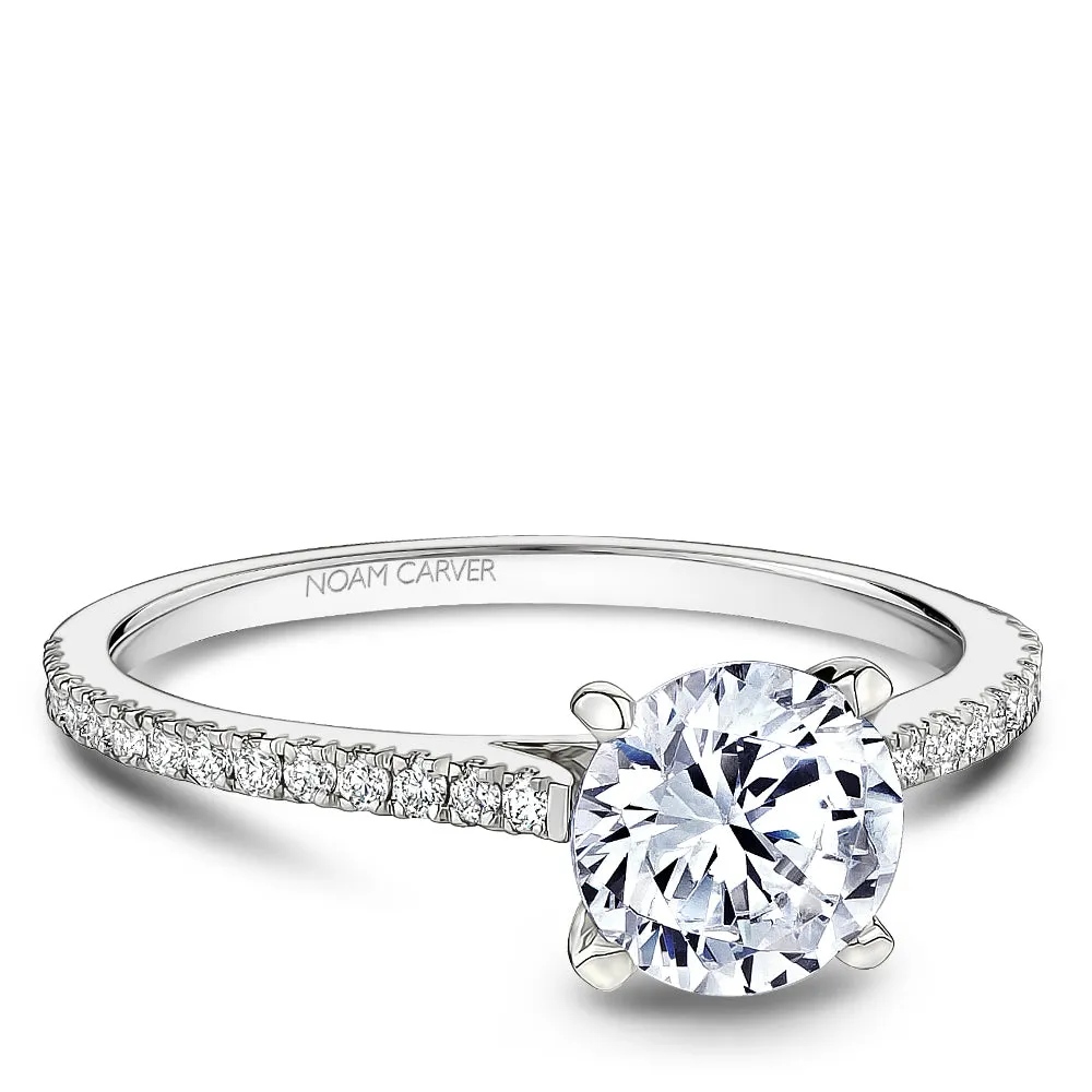 Noam Carver Engagement Ring - B507-01WS-100A