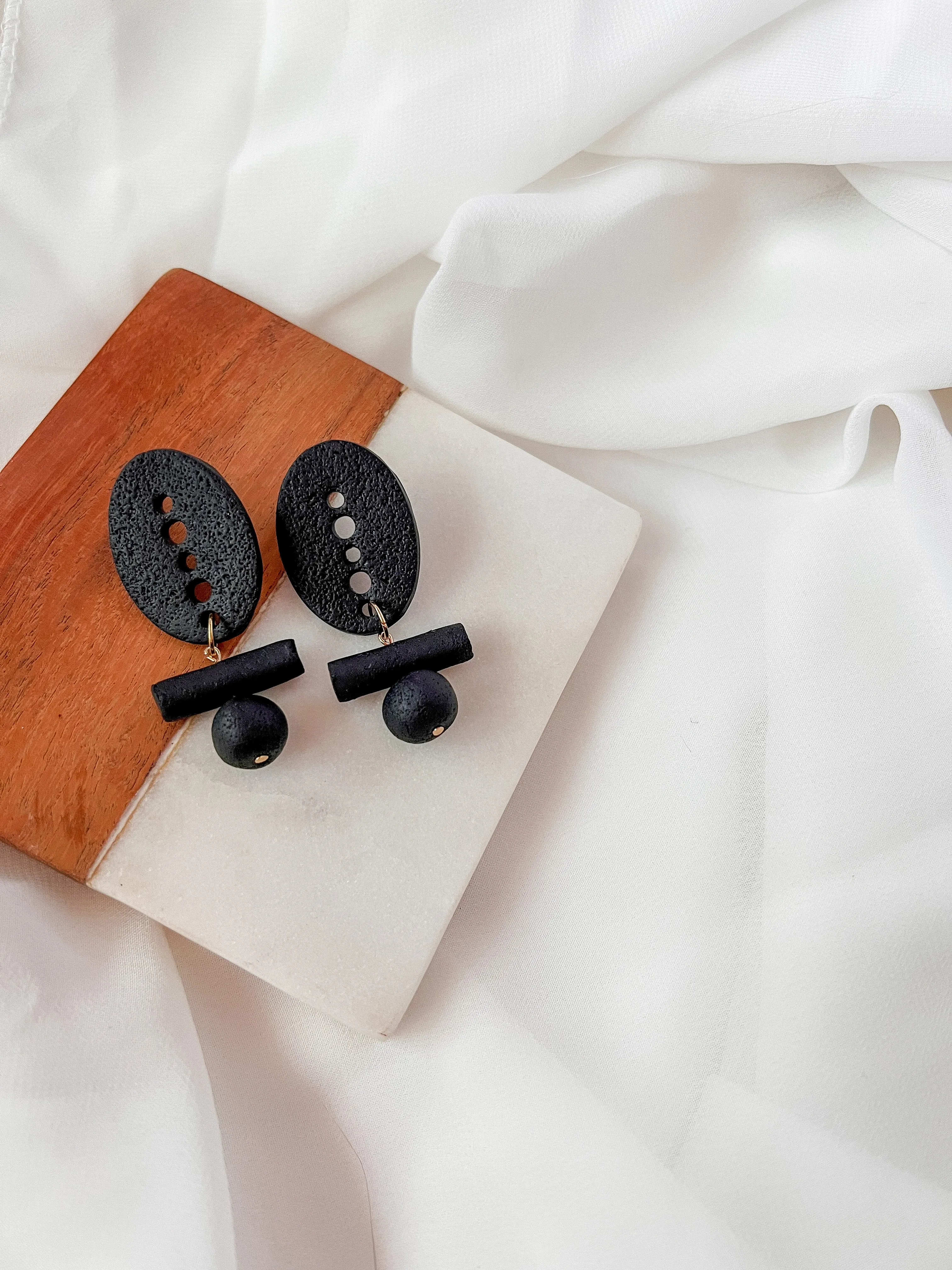 Path |  Polymer Clay Earrings