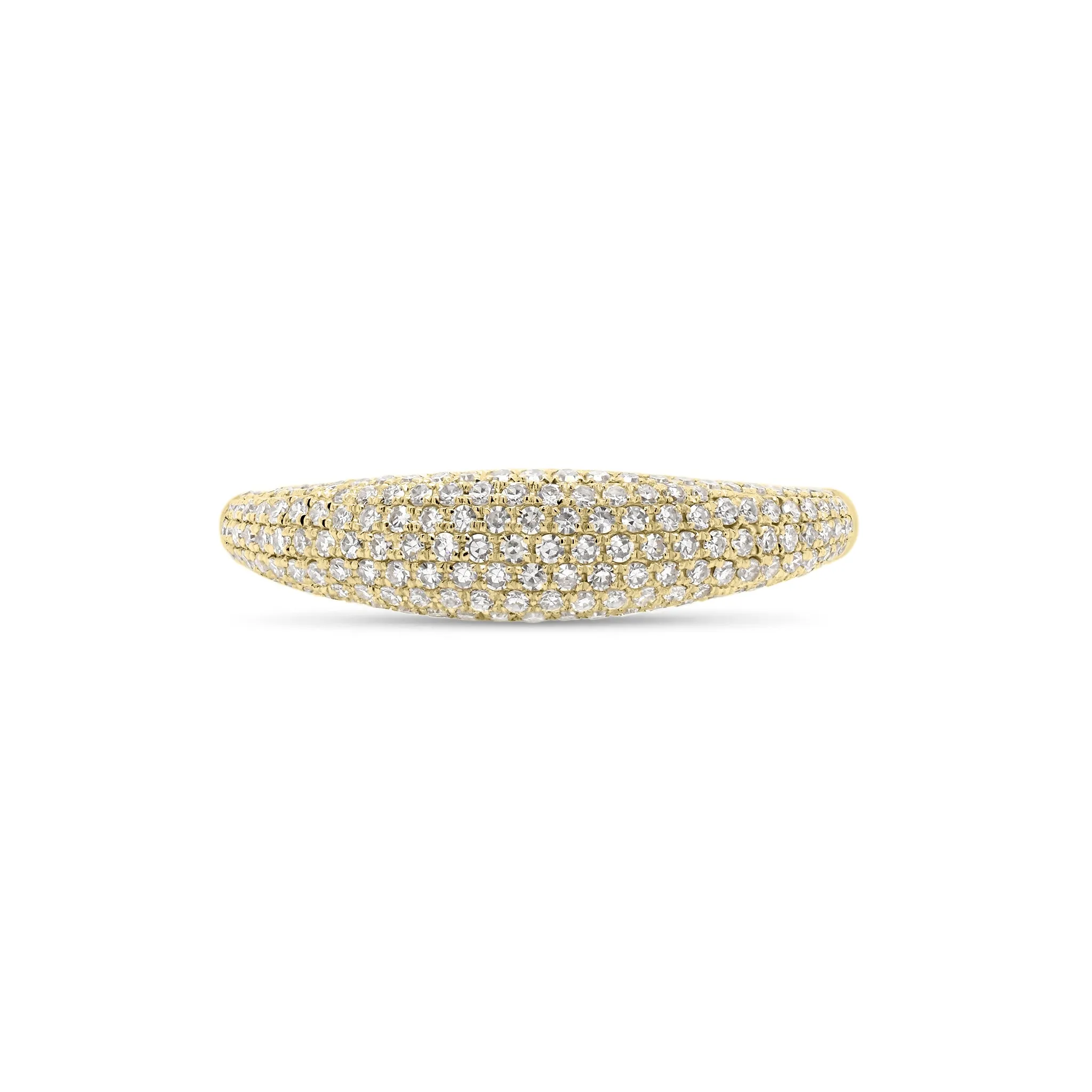 Pave Diamond Dome Ring