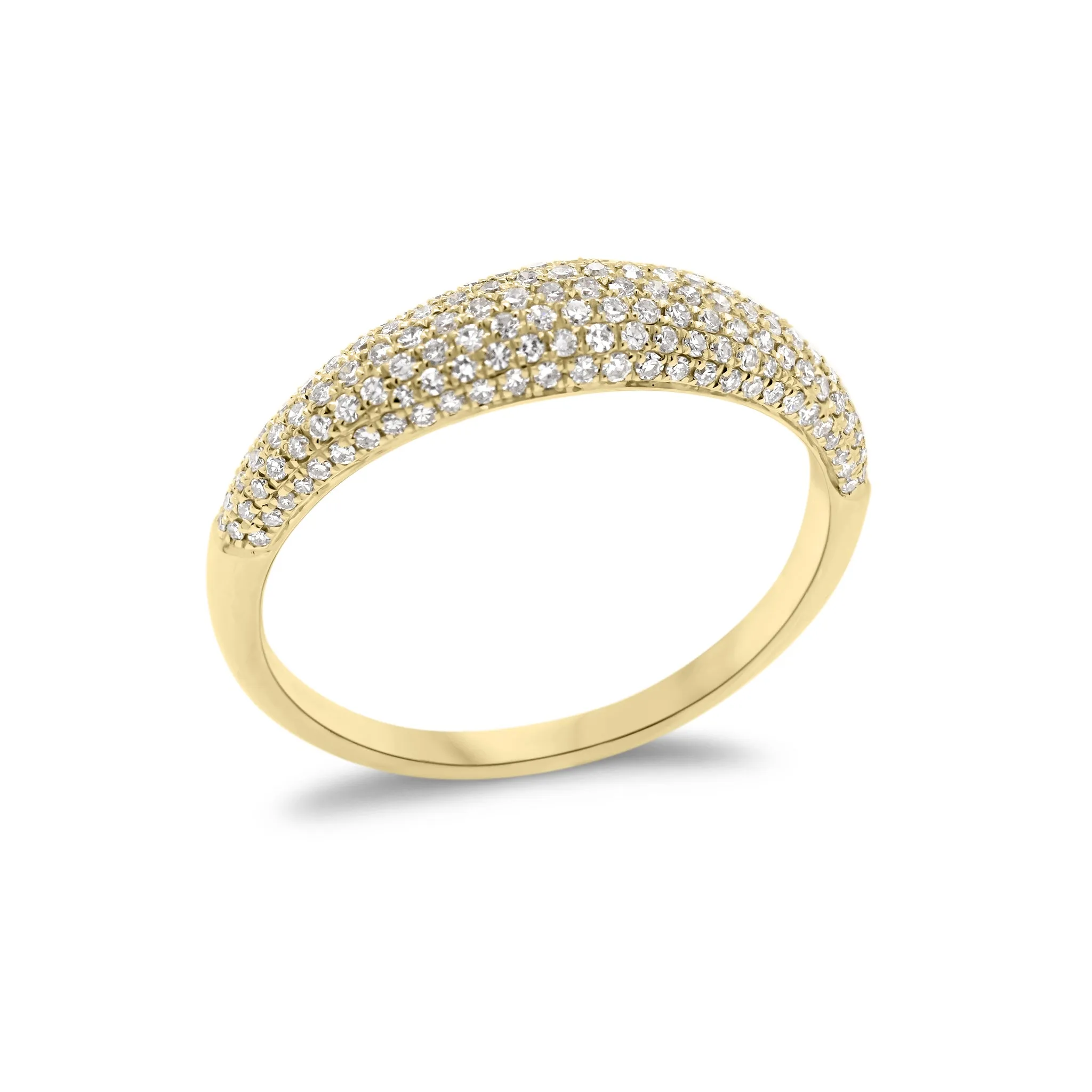 Pave Diamond Dome Ring