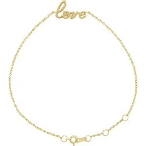 "Love" Bracelet