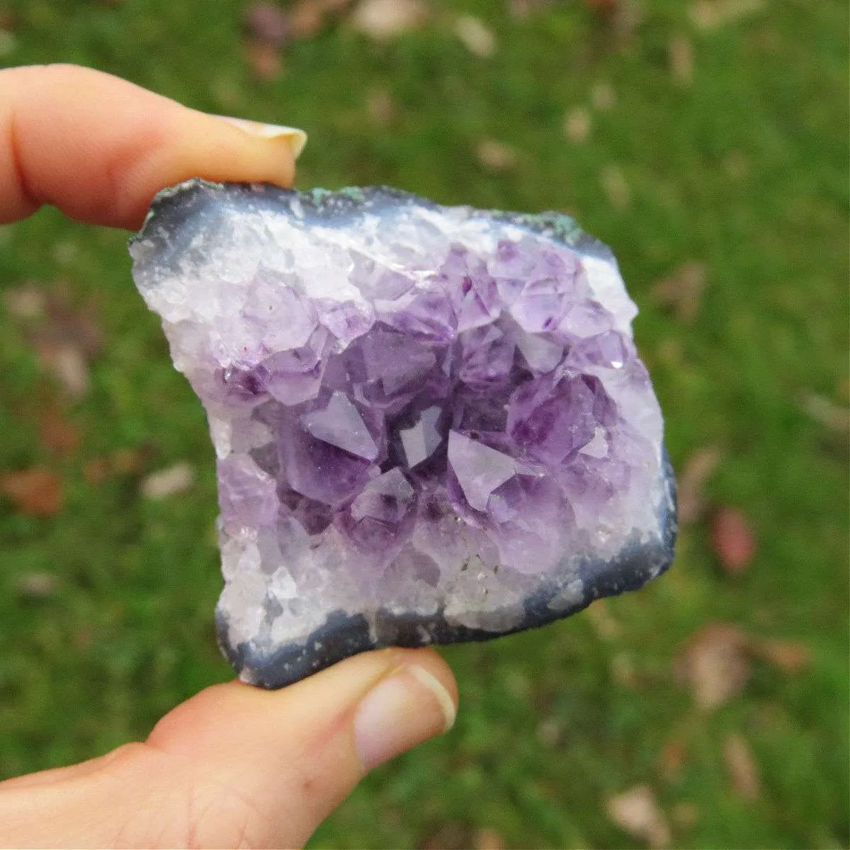 Raw Amethyst Cluster 1.5" | Natural Purple Amethyst Stone