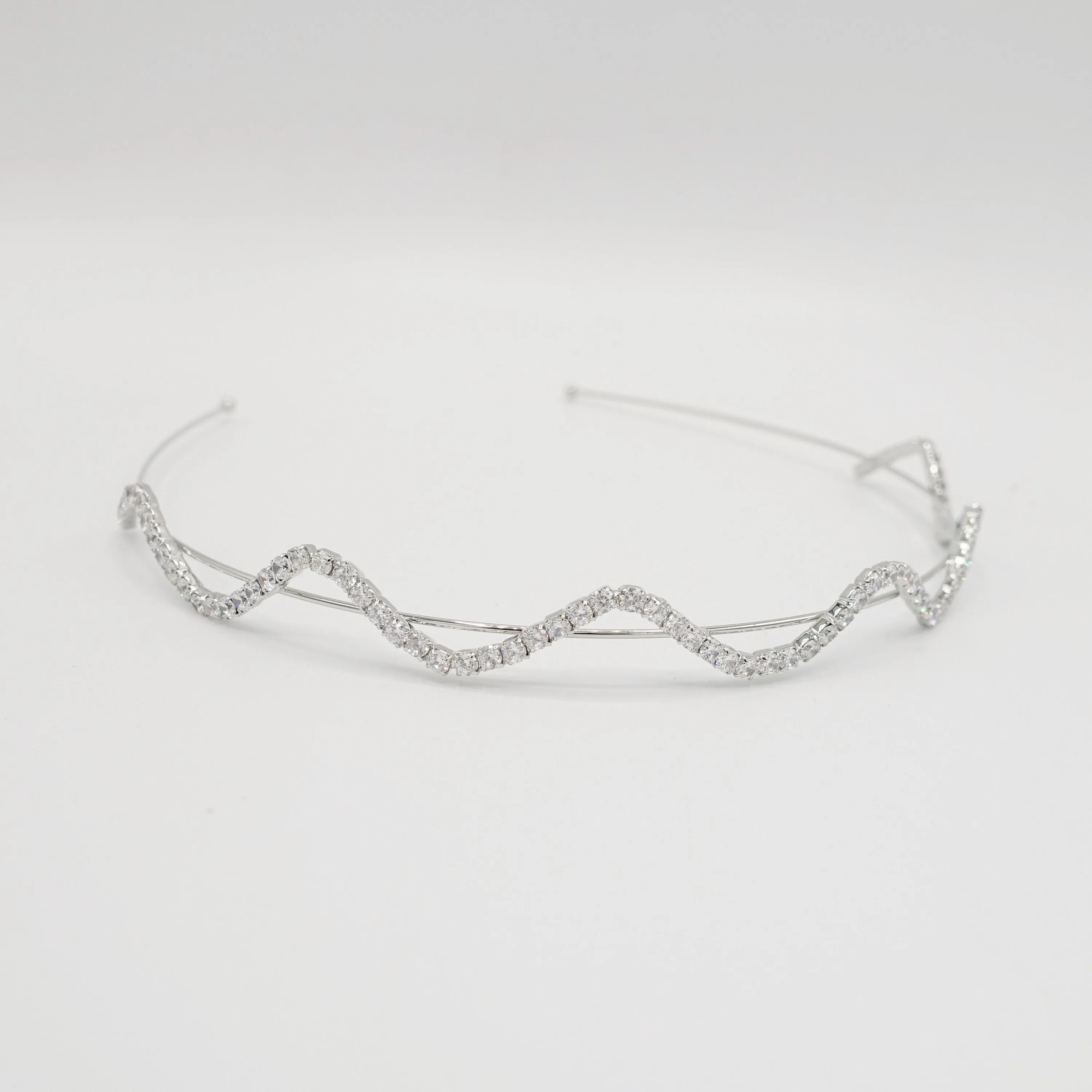 rhinestone thin headband bling jewel hairband for women