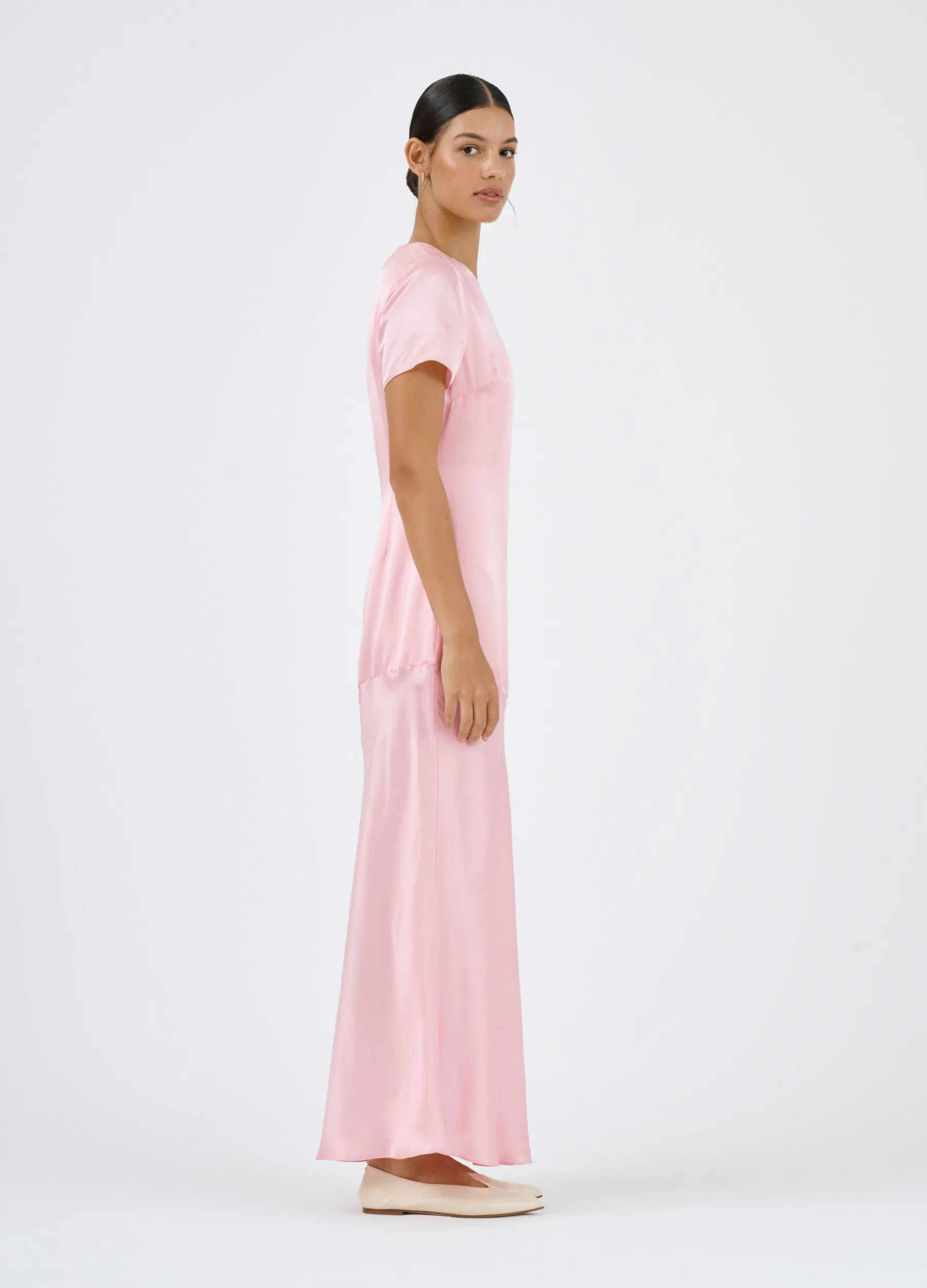 ROAME - Dahlia Maxi Dress - Rose Quartz