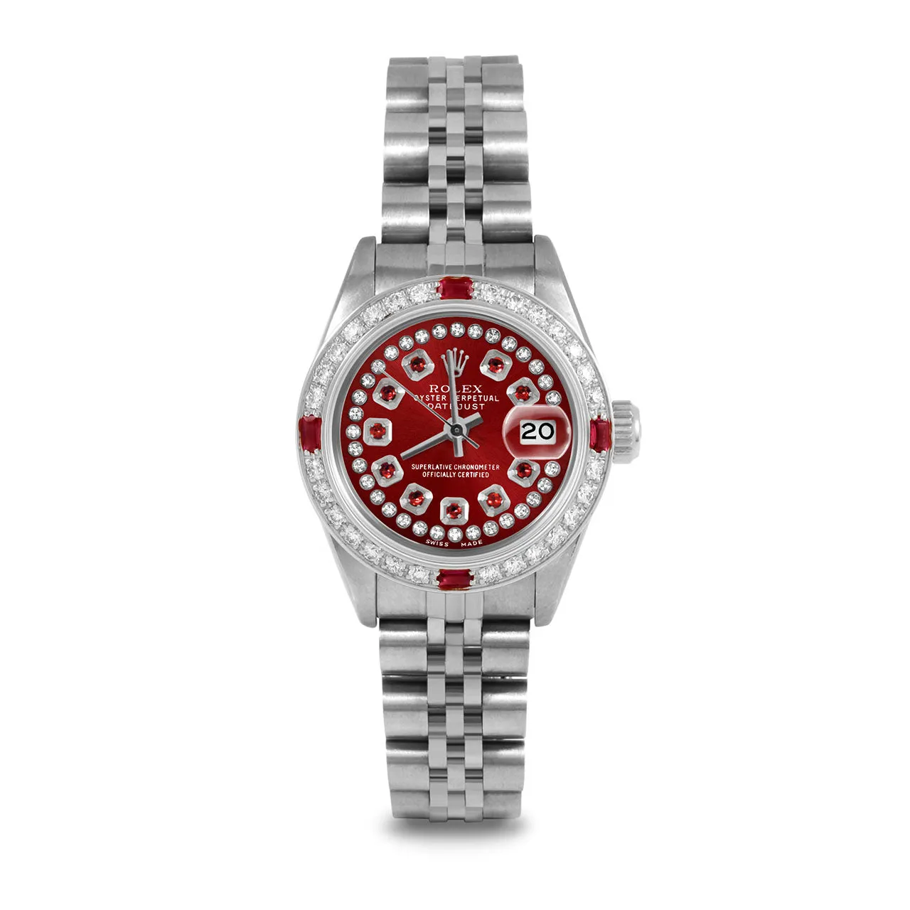 Rolex Datejust 26mm | 69174-RED-STRR-4RBY-JBL