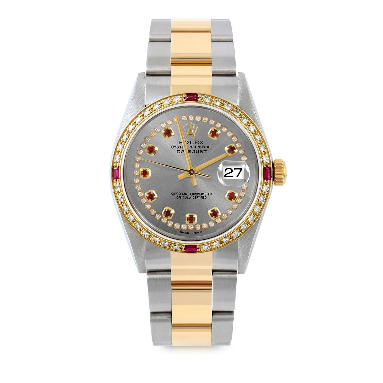 Rolex Datejust 36mm | 16013-SLT-STRR-4RBY-OYS