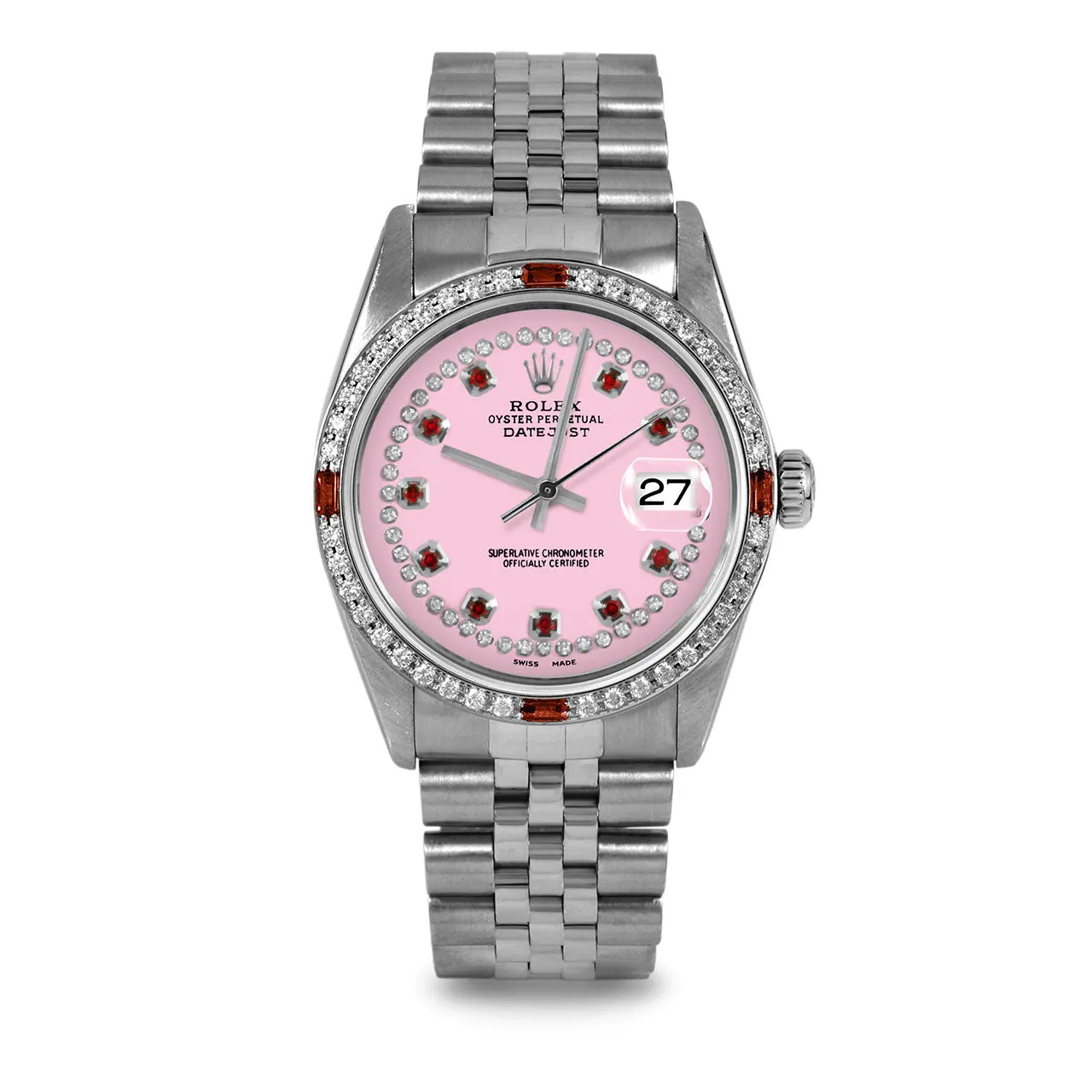 Rolex Datejust 36mm | 16014-PNK-STRR-4RBY-JBL