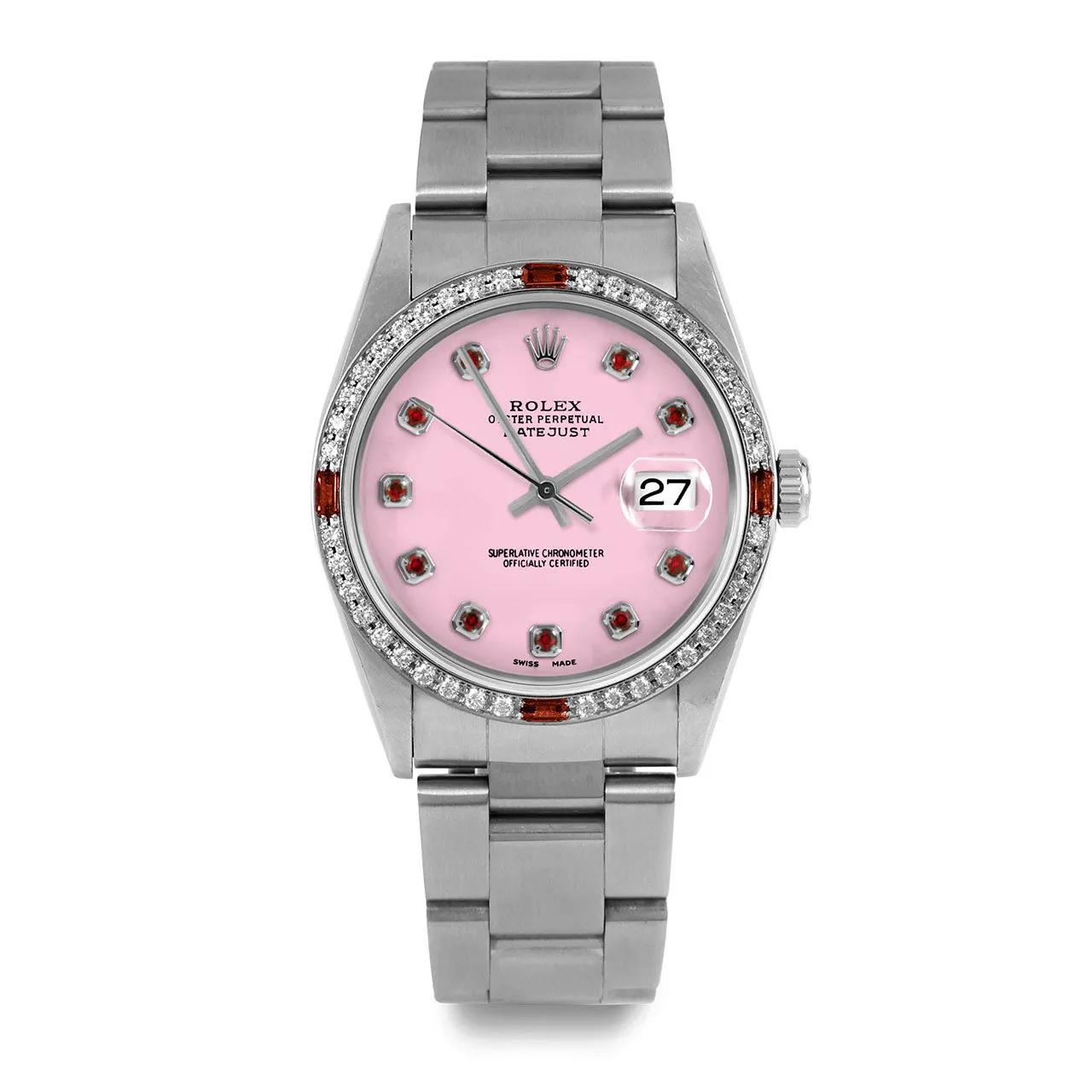 Rolex Datejust 36mm | 16234-PNK-RBY-AM-4RBY-OYS