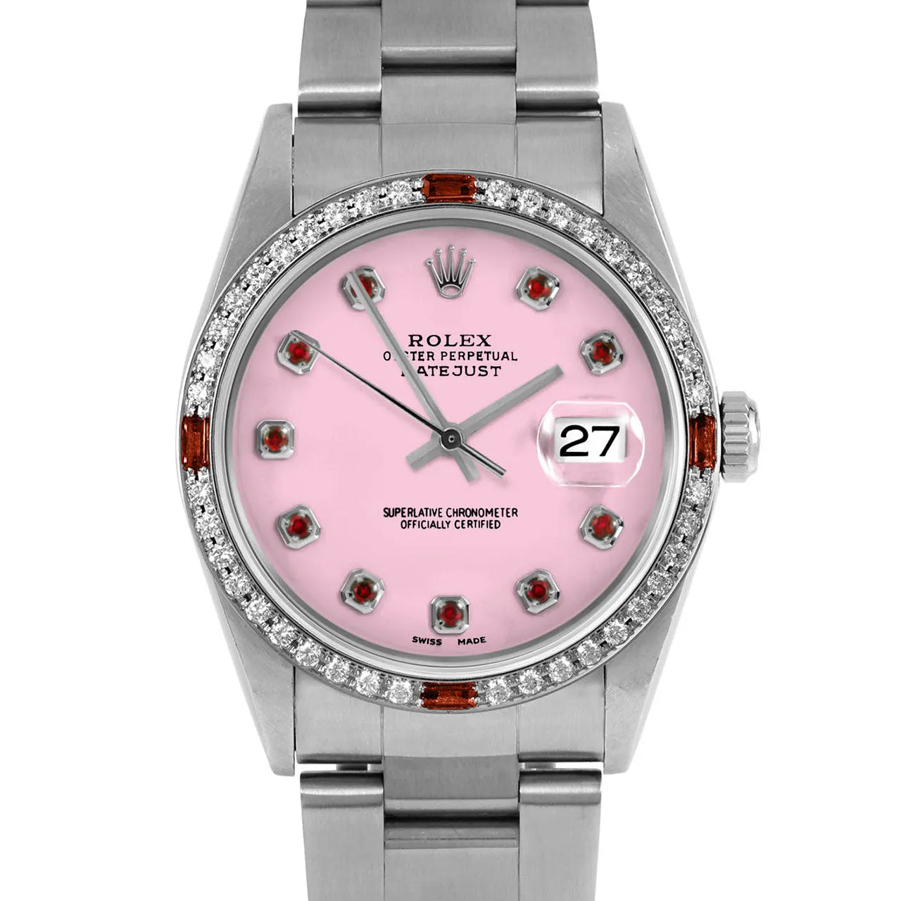 Rolex Datejust 36mm | 16234-PNK-RBY-AM-4RBY-OYS