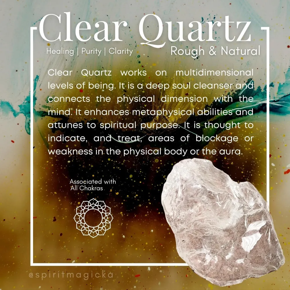 Rough Natural Clear Quartz