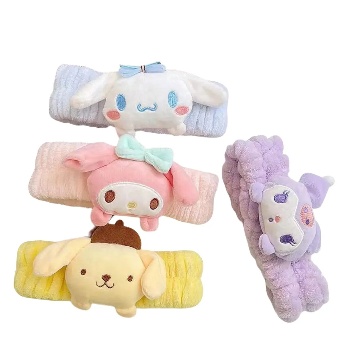 Sanrio Headband Cute Hair Accessories Soft Makeup Women Spa Hairband