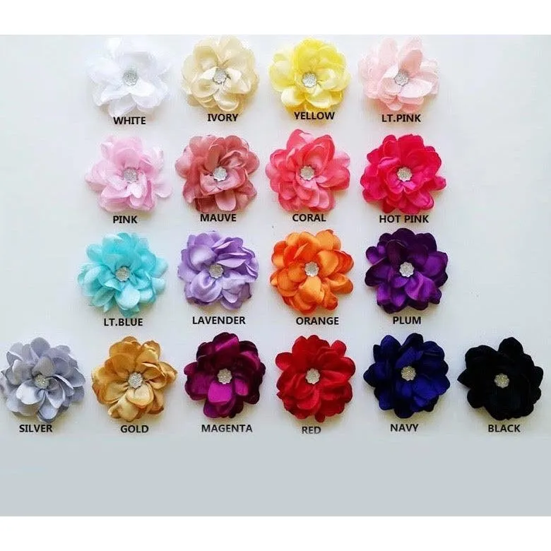 Satin Flower Headband