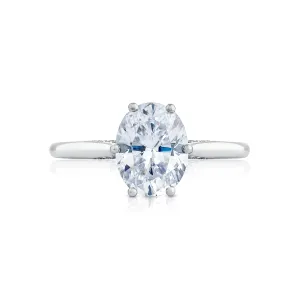 Simply Tacori Oval Engagement Ring