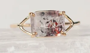 Strawberry Quartz Kassia Ring