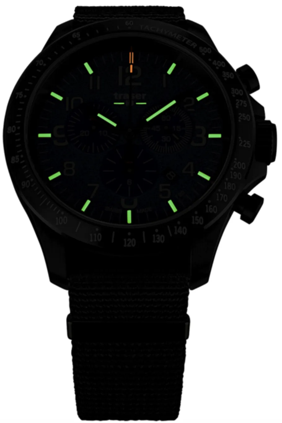 TH3 Watch P67 OffICr Pro Chrono Black Nato