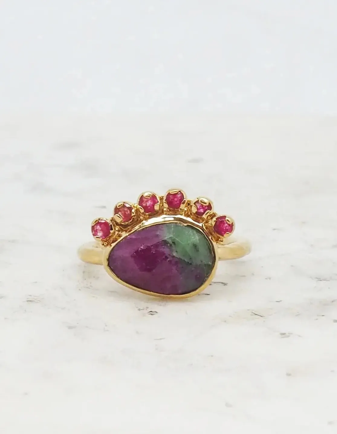 The Crown Ruby Women's Ring