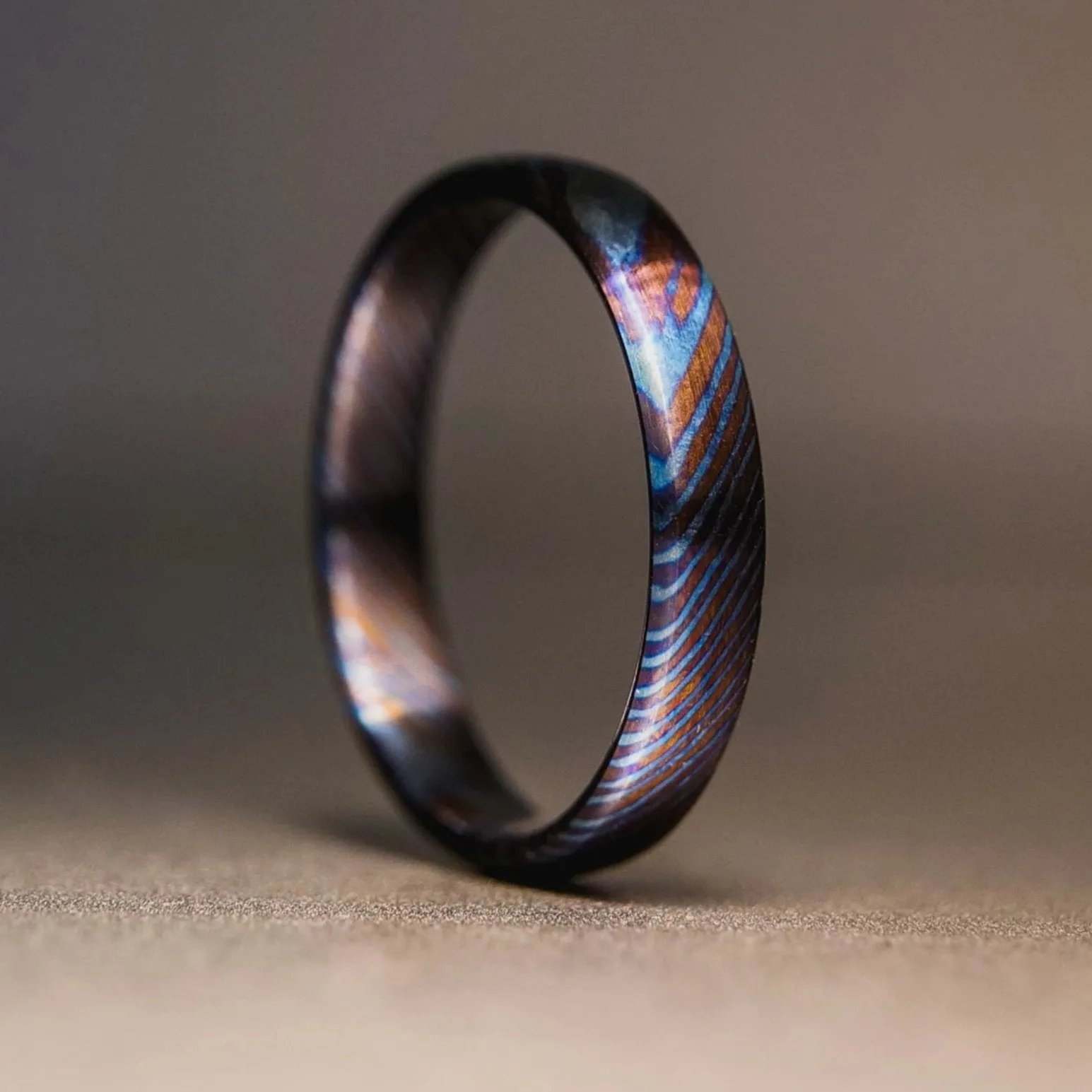 Timascus Stackable Ring | Women's Wedding Band