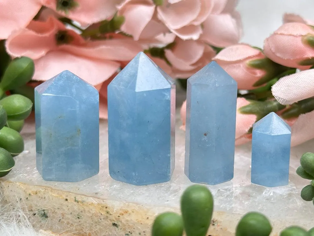 Tiny Aquamarine Points