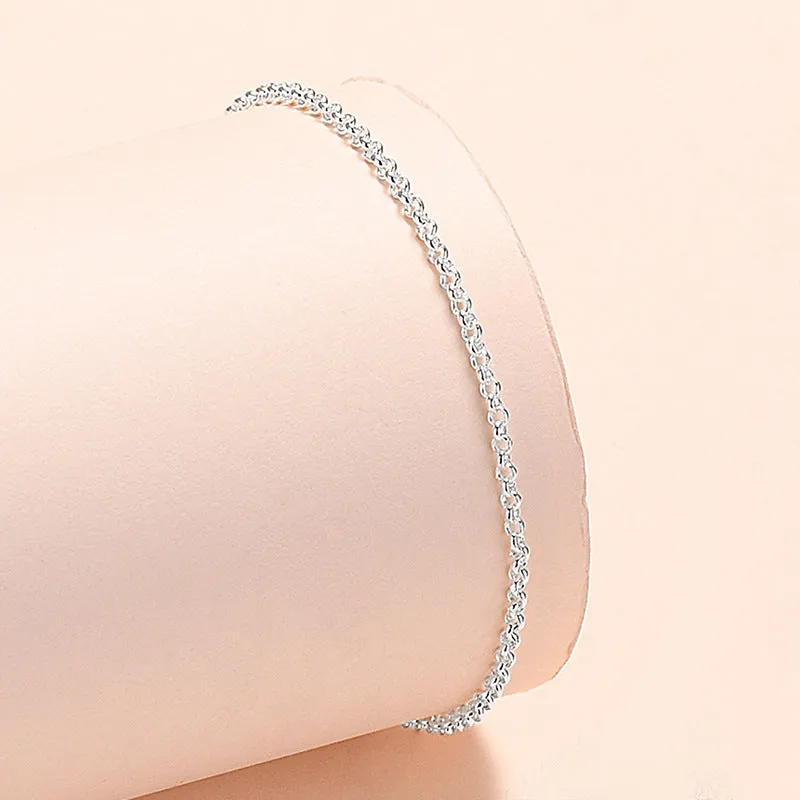 Women's Fashion Silver Plated Geometric Bracelet