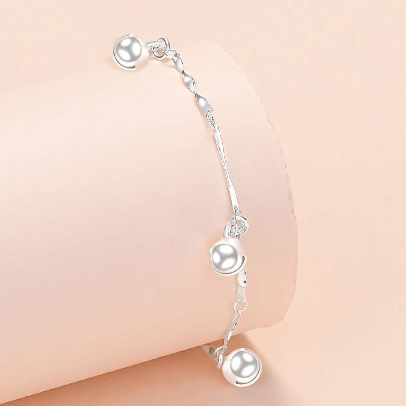 Women's Fashion Silver Plated Geometric Bracelet