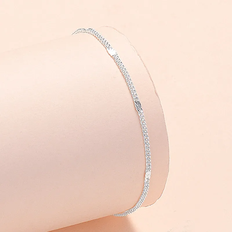 Women's Fashion Silver Plated Geometric Bracelet