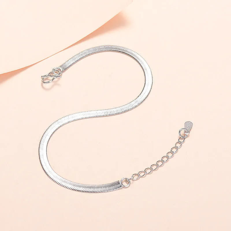 Women's Fashion Silver Plated Geometric Bracelet