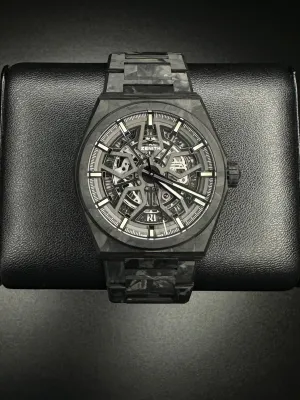 Zenith Defy Classic Automatic Skeleton Dial Carbon Fiber