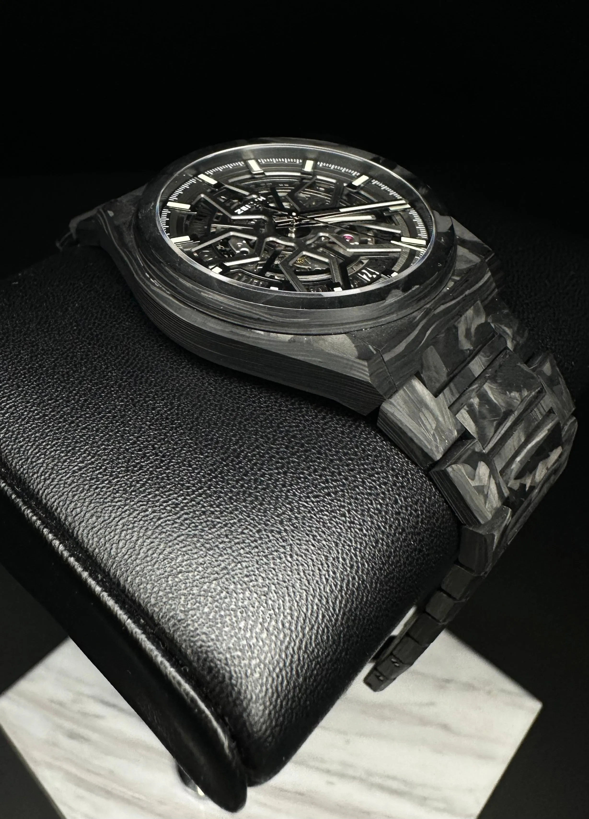 Zenith Defy Classic Automatic Skeleton Dial Carbon Fiber